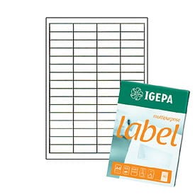 Etykiety samoprzylepne IGEPA 48,3x16,9 mm