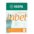 Etykiety samoprzylepne IGEPA 105x74 mm