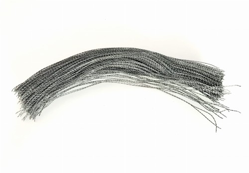 Drut stalowy plombowniczy w oplocie stalowym w odcinkach 30 centymetrow 1 kilogram