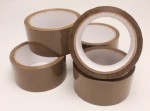 Taśma pakowa 48x66y 36szt. havana brązowa akryl