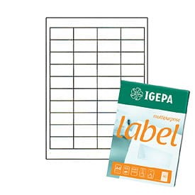 Etykiety samoprzylepne IGEPA 48,5x25,4 mm